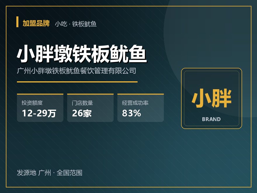 小胖墩铁板鱿鱼